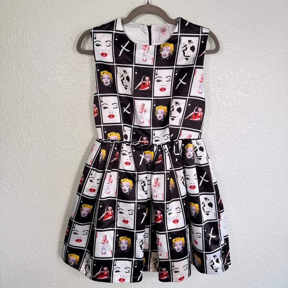 Marilyn Monroe Dress Womens Small Pinup Graphic Retro Rockabilly Novelty LM Lulu